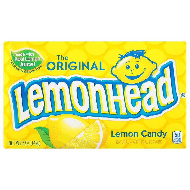 Lemonhead Candy Theater Box 5 Ounce