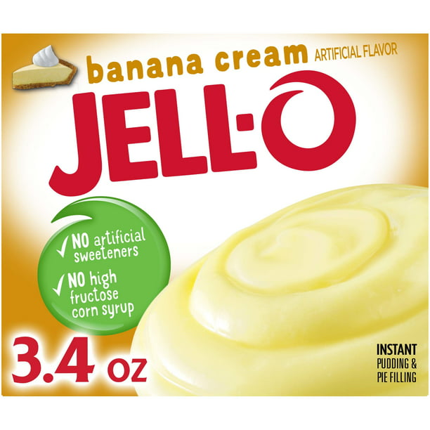 Jell-O Jello Inst Ban 3 oz Single Box