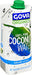 Goya Foods Organic Coconut Water 100% Pure 16.9-Fluid Ounce 24-Pack Wholesale Display