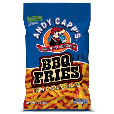 Andy Capp's BBQ Flavored Fries, 3 oz, 12 Pack