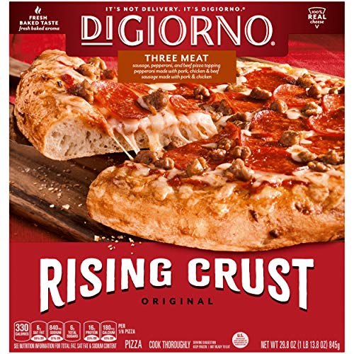DiGiorno Three Meat Frozen Pizza with Rising Crust, 29.8 Ounce