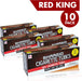 Shargio Red King Size Filter Tubes 200-Count Wholesale Box