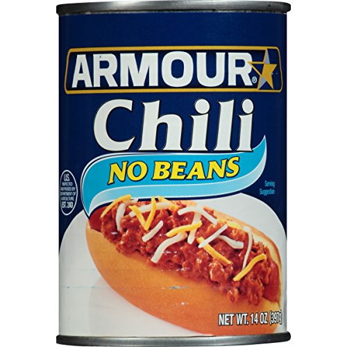 Armour Star Chili No Beans, 14 oz Can