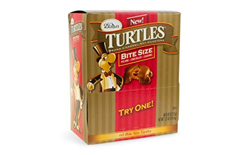 Turtles Original Bite Size Caramel Nut Clusters - 60ct Brown
