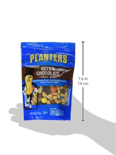 Planters Nuts & Chocolate M&M's Trail Mix 6 oz [12-Bags]