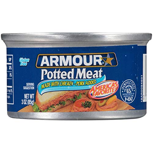 Armour Potted Meat, Chicken and Pork, 3 oz Can
