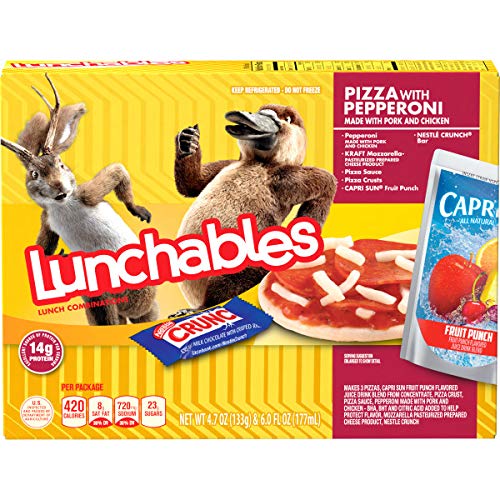 Lunchables Pepperoni Pizza Fun Pack, 10.7 oz
