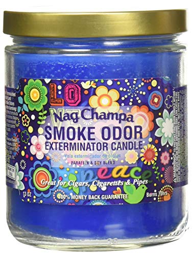 Smoke Odor Exterminator 13 oz Jar Candle Nag Champa