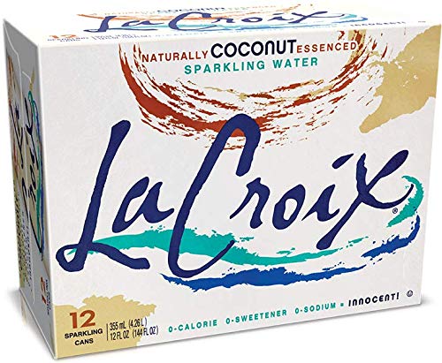 Lacroix Croix Coconut Cans 12 oz 24 Per Case