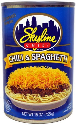 Skyline Original Chili & Spaghetti, 15 Ounce Can