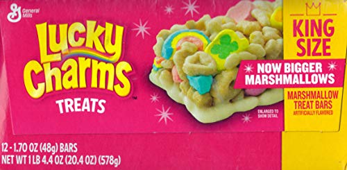 Lucky Charms Cereal Treat Bars, 1.7 oz. 12 Pack/Box