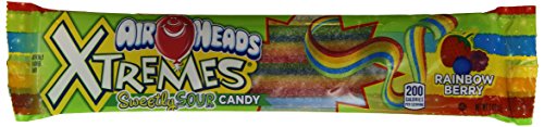 Airheads Xtreme Sour Belts Candy, 36 Ounce