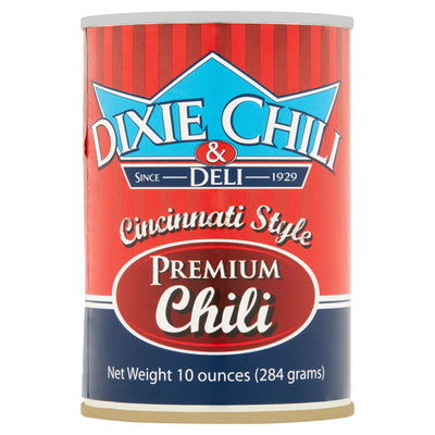 Dixie Chili Cincinnati Style 10 oz. Can (Pack of 12)