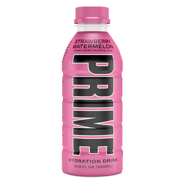 Prime H Straw Watermln 16 oz 12 Per Case