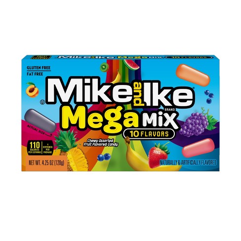 Mike and Ike Mega Mix 4.25 oz Theater Box