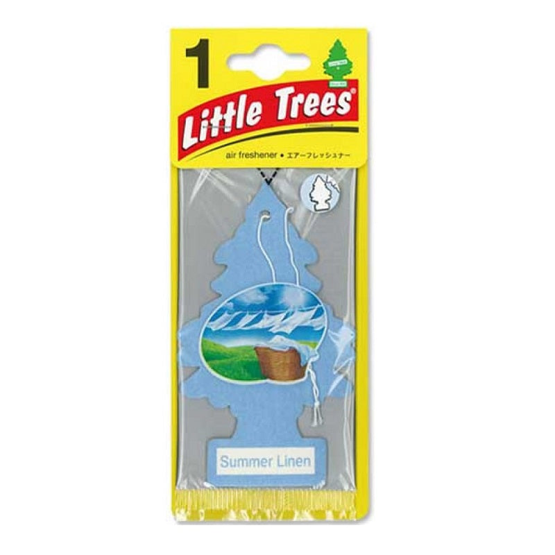 LITTLE TREES Car Air Freshener Hanging Paper Tree Home Car Summer Linen [1-Count]