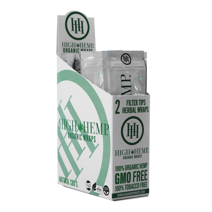 HIGH HEMP Hemp Wrap Original 25 Per 2 Pack