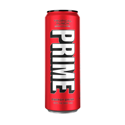 Prime Energy Drink Sugar Free 200mg of Caffeine Vegan (Case of 24)