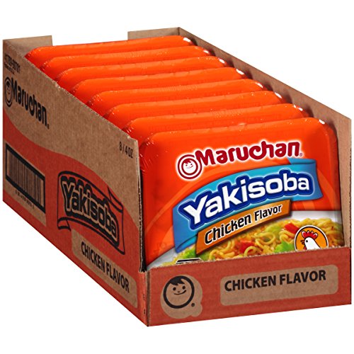 Maruchan Yakisoba Chicken Japanese Noodles, 4.00 oz Tray