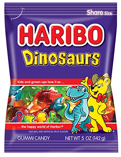 Haribo Dinosaurs Candy, 5 Ounce
