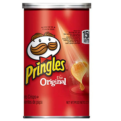 Pringles The Original Potato Crisps - Perfectly Seasoned Salty Snack, Game Day Party Food