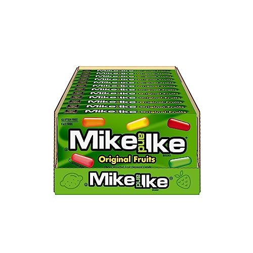 Mike & Ike Original Fruits Candy 4.25oz Theater Box 12-Pack Wholesale