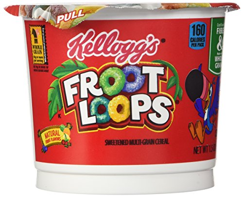 Kellogg's Loop Cup Cereal 1.5 oz 6 Per Cup