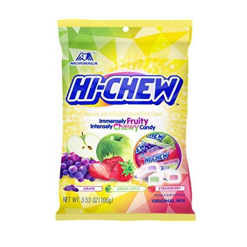 Morinaga Hi-Chew Fruit Chews, Regular Mix, 3.53 Ounce