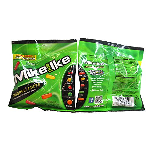 Mike and Ike Original Fruits 5 Oz Bagged Candy