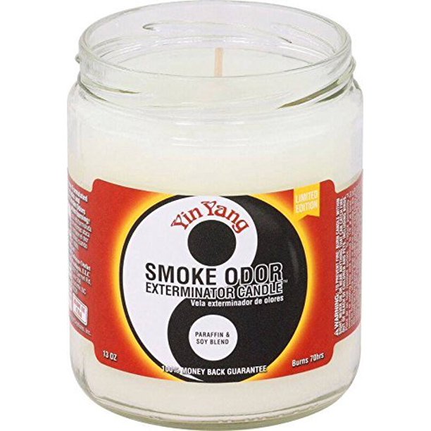 Smoke Odor Exterminator 13 oz Jar Candle Yin Yang