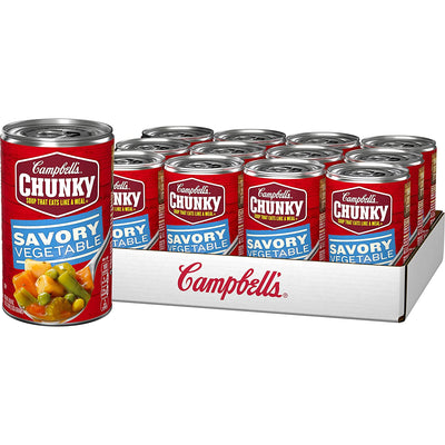 Campbell's Chunky Savory Vegetables Soup, 18.8 oz