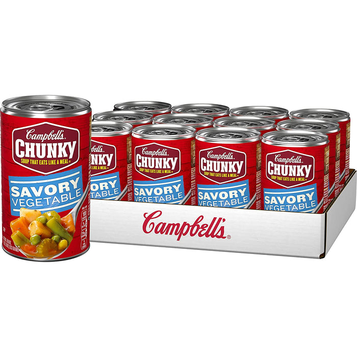 Campbell's Chunky Camp Chunky Veg 18.8z Single Can