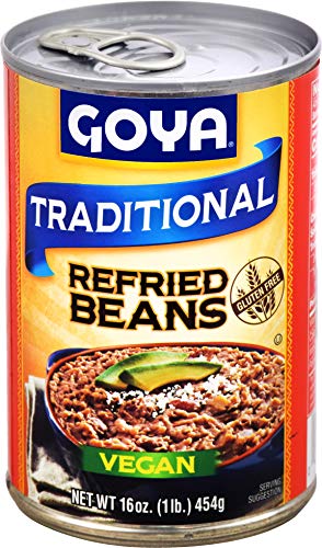 Goya Foods Traditional Refried Beans, 16-Ounce