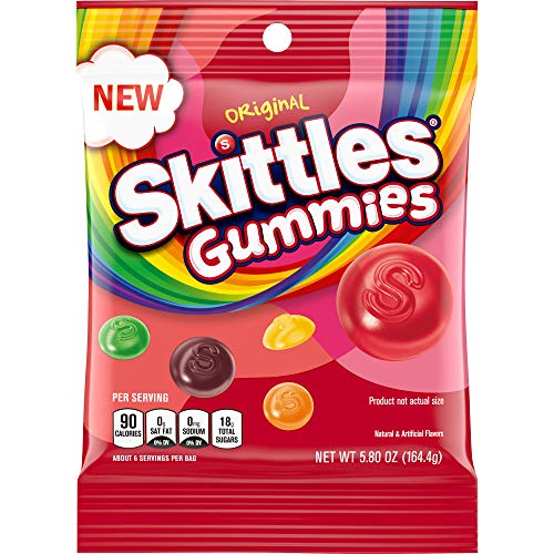 Skittles Gummies Candy Original, 5.8 Ounce