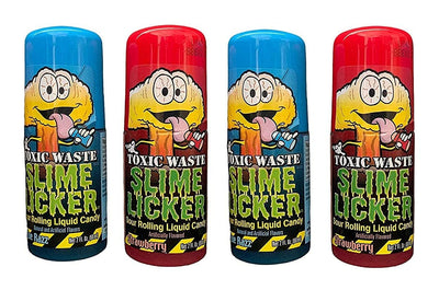 Toxic Waste Slime Licker Sour Rolling Liquid Candy 2 oz (12 Count)