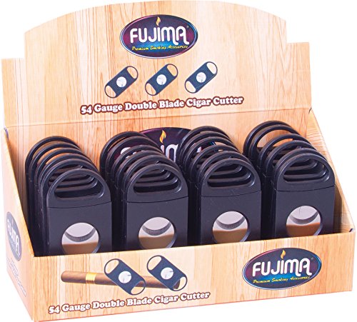 Fujima 24pc Double Blade Cigar Cutter Display