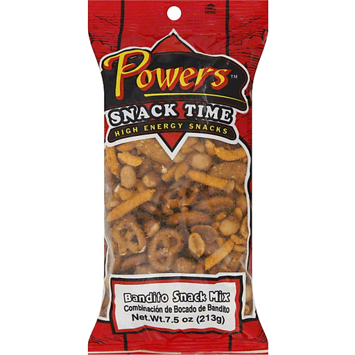 Powers Western Trail Mix Bandito Snack Mix, 7.5000-Ounce