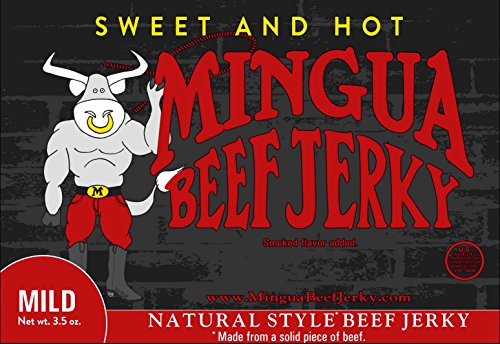 Mingua Sweet and Hot Beef Jerky 3.5oz
