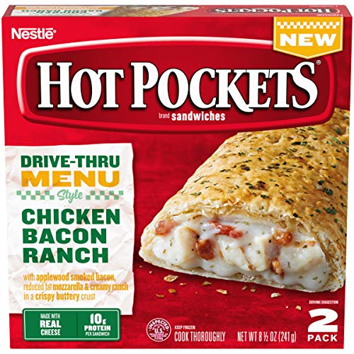 HOT POCKETS Frozen Sandwiches Chicken, Broccoli & Cheddar 2-Pack