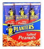 Planters Salted Peanuts Box of 18 Tubes
