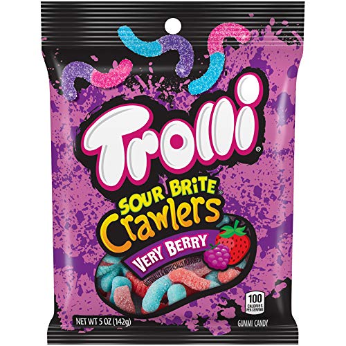 Trolli Gummy Fruit Variety Candy, Pack of 8