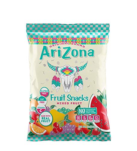 Arizona Real Fruit Gummy Snacks, Fruit Chews, 5-Ounce Bag
