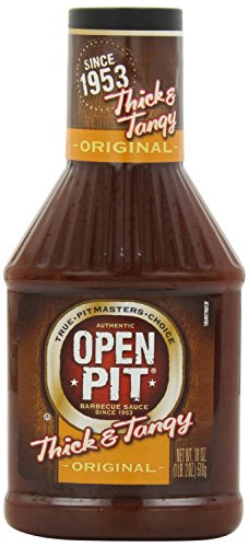Open Pit Thick and Tangy Original BBQ Sauce Bottle 18 oz