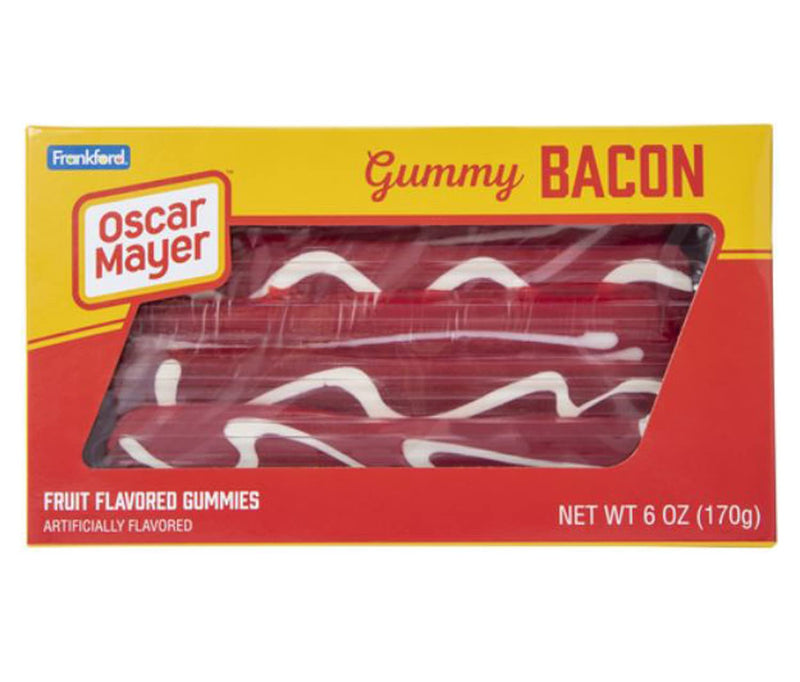 Kraft Gummy Oscar Mayer Bacon 6 oz (Pack of 8)