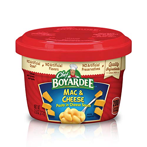 Chef Boyardee Mac & Cheese, 7.5 Oz. Microwavable Bowls
