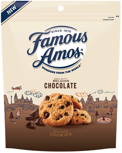 Famous Amos Cookies, Belgian Chocolate Chip, 7oz