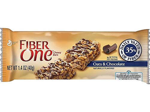 Fiber One(R) Chewy Bars, Oats And Chocolate, Box Of 16
