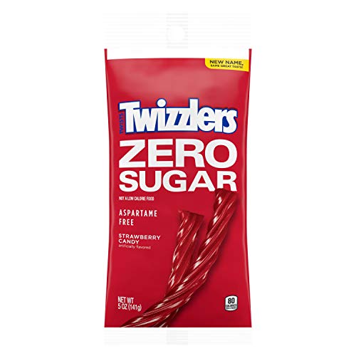 TWIZZLERS Sugar Free Strawberry Twists 5 oz Bag