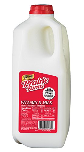 Prairie Farms, Fresh Whole Milk, Half Gallon, 64 oz