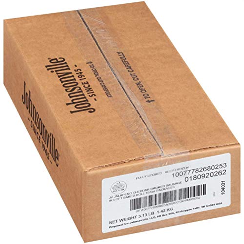 Johnsonville Jalapeno Cheddar Pork Sausage in Soft Baked Rolls 5-Ounce 10-Pack Wholesale